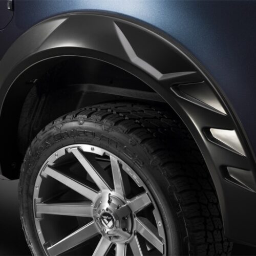 Husky Liners 19-24 RAM 1500 Excl. Rebel/TRX DRT Style Fender Flares (Smooth) 4pc - Blk