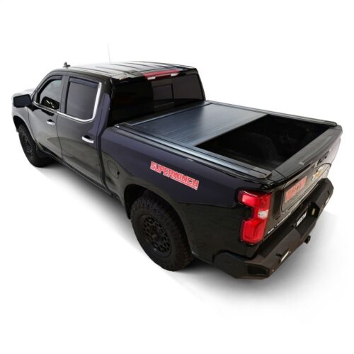 Westin 19-26 Chev/GMC Silverado/Sierra 1500 5ft 8in Bed Electric Retractable Tonneau Cover - Black - Image 10