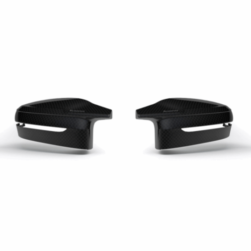 Akrapovic Mirror Cap Set- Gloss Carbon for 2021+ BMW (G87) M2, (G80) M3 & (G82) M4