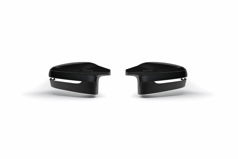 Akrapovic Mirror Cap Set- Gloss Carbon for 2021+ BMW (G87) M2, (G80) M3 & (G82) M4