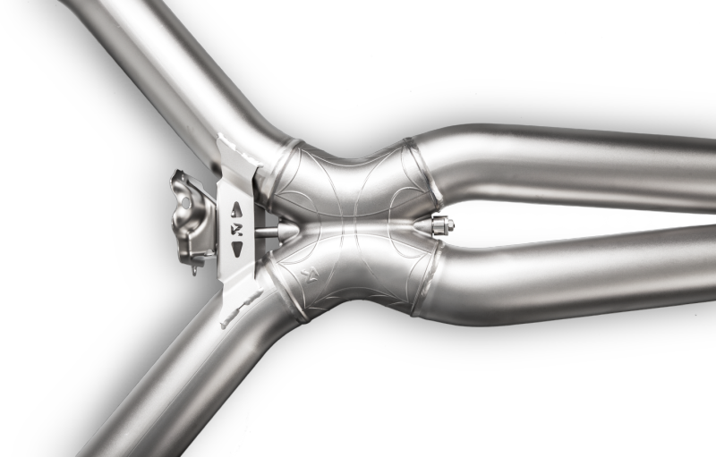 Akrapovic Evolution Line Cat Back (Titanium) w/ Carbon Tips (Req. Link Pipe) for 16-17 AMG C63 Coupe - Image 2
