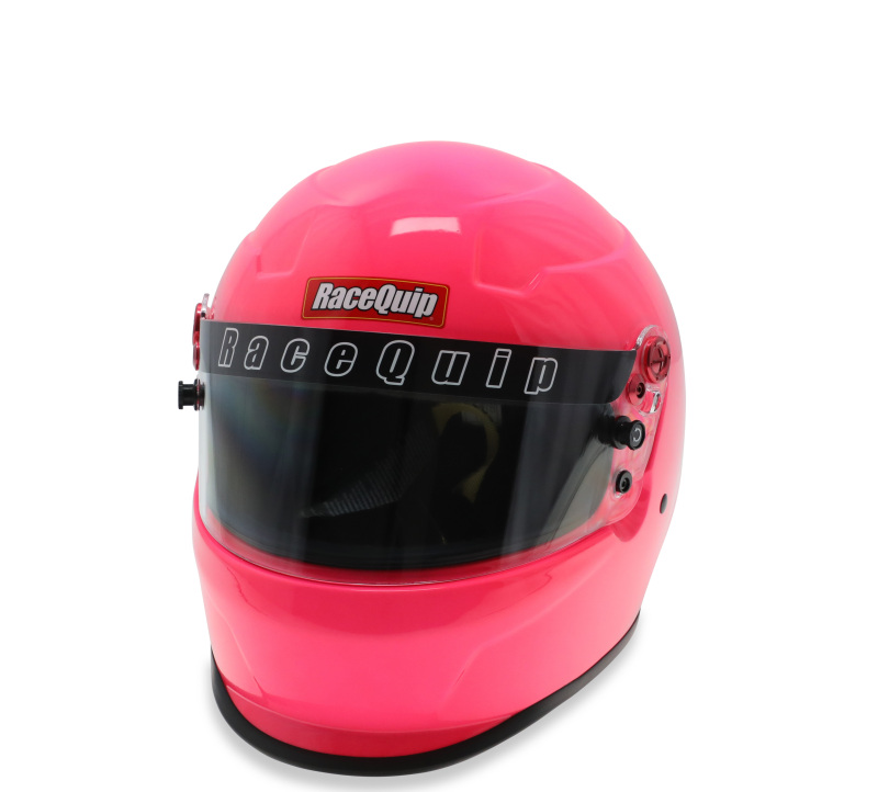 RaceQuip PRO25 SA2025 HOT PINK LRG HELMET - Image 3