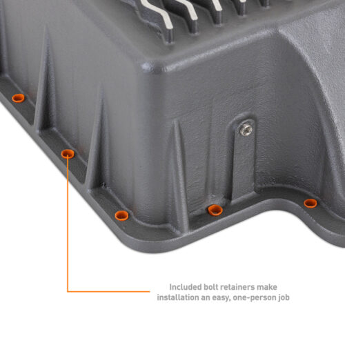 Mishimoto 89-10 Powerstroke E4OD 4R100 5R110 Trans Pan Cast GR - Image 6