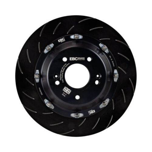 EBC Racing 13-19 Volkswagen GTI (MK7) Front BBK Replacement Discs Complete Assembly (Pair)