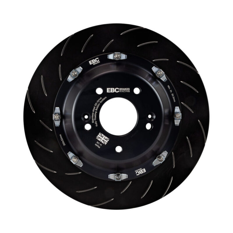 EBC Racing 13-19 Volkswagen GTI (MK7) Front BBK Replacement Discs Complete Assembly (Pair)