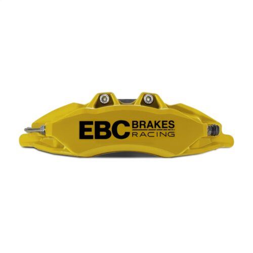 Alternative view of EBC Racing 14-19 BMW M3 F80/F82/F87 3.0T Yellow Apollo-6 Front Left Caliper