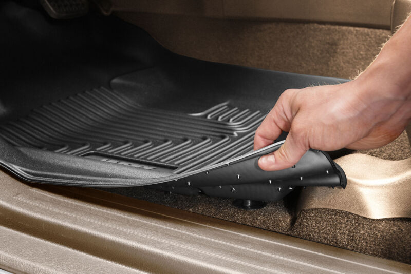 Husky Liners 15-23 Chevrolet Express/GMC Savana 1500/2500/3500 WeatherBeater Black Floor Liners - Image 5