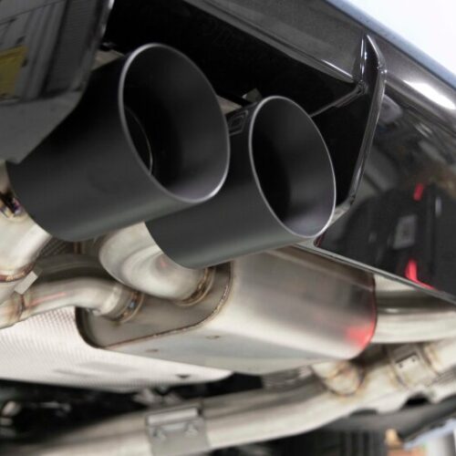Dinan for 23-26 BMW M2 (G87) Valved Axleback Exhaust System - Black Tips - Image 9