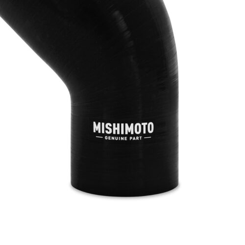 Mishimoto Silicone Reducer Coupler 45 Degree 2in to 2.5in - Black - Image 3
