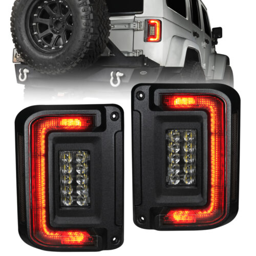 Oracle 07-17 Jeep Wrangler JK Flush Mount LED Tail Lights - Tinted - Image 2