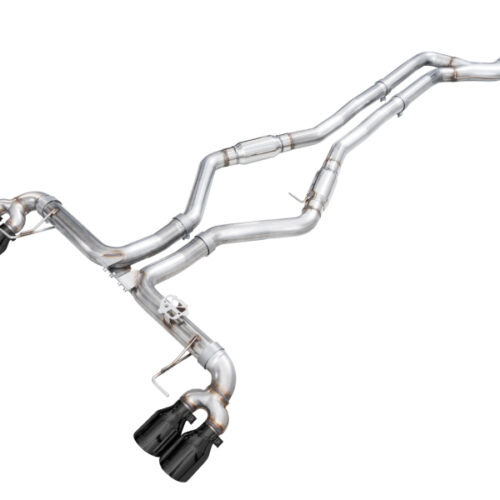 AWE Tuning Track Edition Exhaust - Diamond Black Tips for 22-26 BMW M240i (G42)