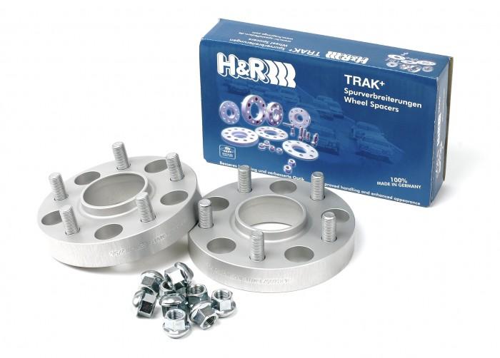 H&R 20556650SW 13-16 Mercedes-Benz GL350/450/550 X166 DR Wheel Spacer Bolt (Pair) 66.5 CB 5/112 BP 10.0mm Width - Image 2