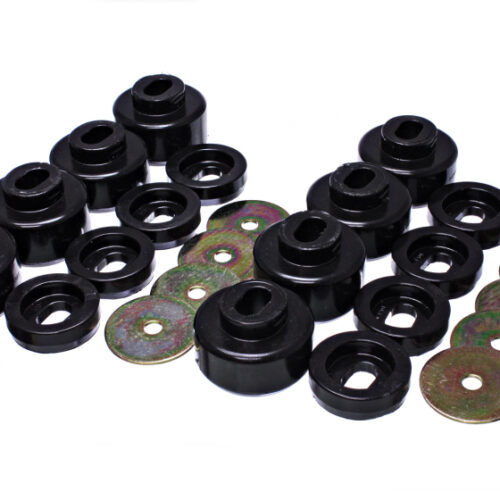 Energy Suspension 3.4162G 07-10 Chevy K2500/3500HD Body Mount Set - Black - Image 4