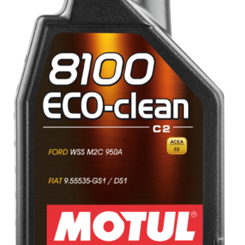 Alternative view of Motul 1L Synthetic Engine Oil 8100 Eco-Clean 0W30 12X1L - C2/API SM/ST.JLR 03.5007 - 1L