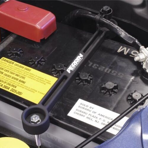 PERRIN 02-26 Subaru Impreza/WRX/STI & 13-26 Crosstrek/BRZ/FR-S/GR86/GR86 Battery Tie Down - Black - Image 9