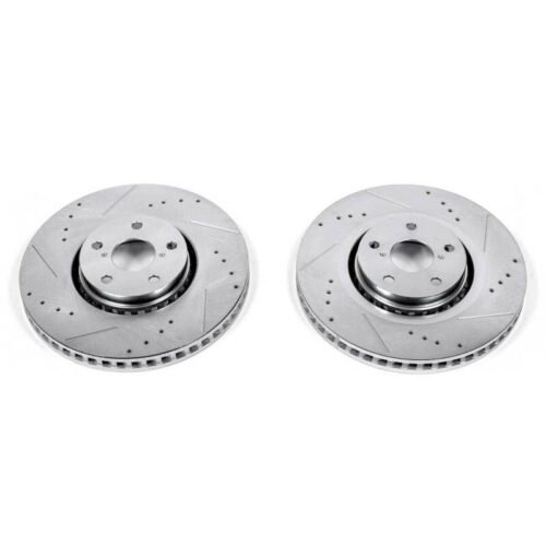 Power Stop 07-11 Lexus GS350 Front Evolution Drilled & Slotted Rotors - Pair - Image 3