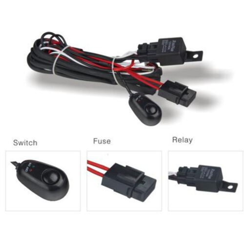DV8 Offroad WIRE HARNESS Wiring Harness w/ Relay & Switch