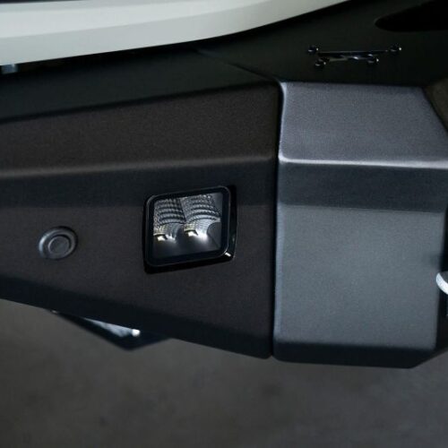DV8 Offroad FBBR-01 2021+ Ford Bronco Front Bumper Winch Capable w/ Optional Bull Bar/Aux Light Opening - Image 6