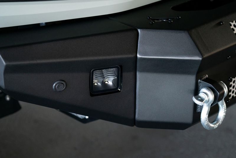 DV8 Offroad FBBR-01 2021+ Ford Bronco Front Bumper Winch Capable w/ Optional Bull Bar/Aux Light Opening - Image 6