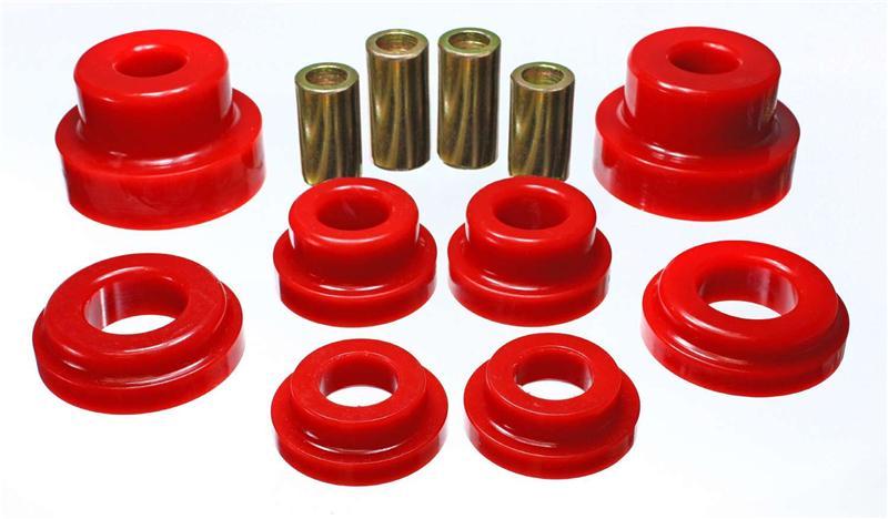 Energy Suspension 7.1117G 95-98 Nissan 240SX (S14) Black Rear Subframe Insert Set (Must reuse all metal part - Image 4