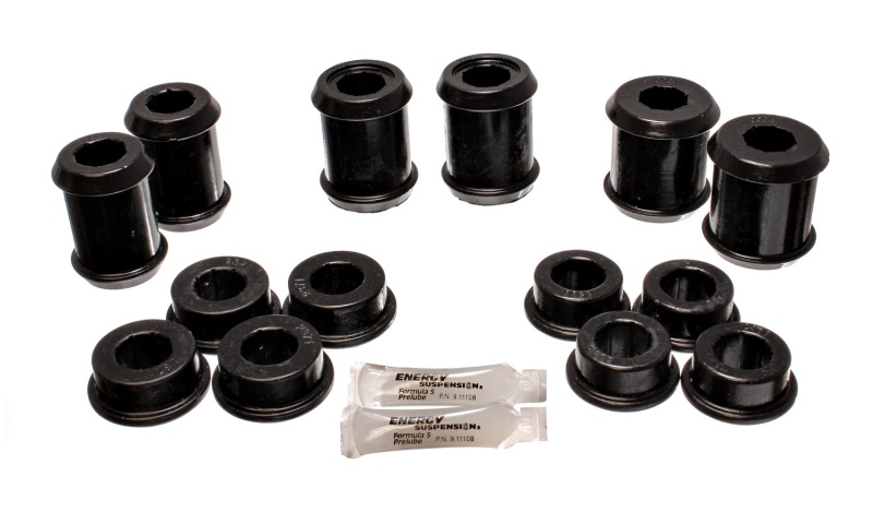 Energy Suspension 3.3177G 04-09 Cadillac XLR/XLR-V / 97-12 Corvette Black Rear End C/A Bushing Set - Image 5