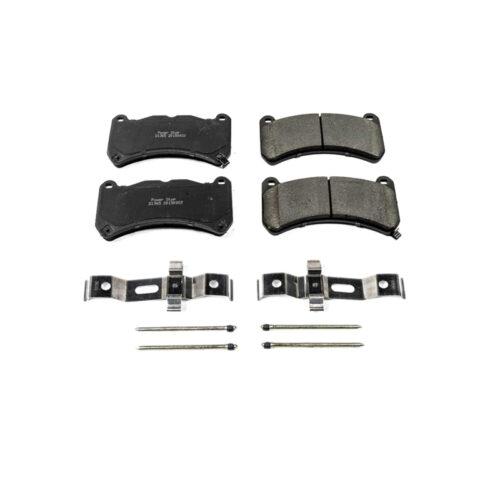 Power Stop 13-14 Ford Mustang Front Z17 Evolution Ceramic Brake Pads w/Hardware - Image 2