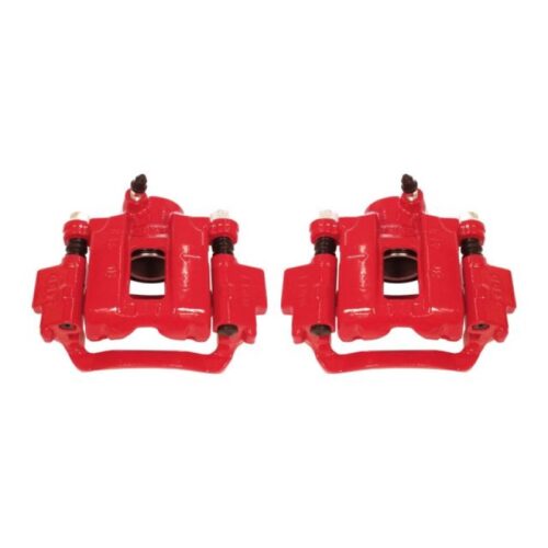 Power Stop 10-18 Lexus GX460 Rear Red Calipers w/Brackets - Pair