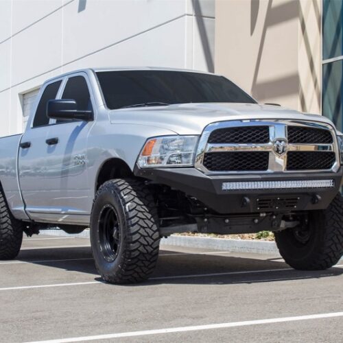 Addictive Desert Designs F501192770103 13-18 Dodge RAM 1500 Stealth Fighter Front Bumper - Image 7