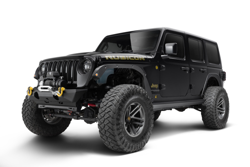 Bushwacker Trail Armor Fender Delete Kit 18-21 Jeep Wrangler JL 2DR/4DR - Image 8