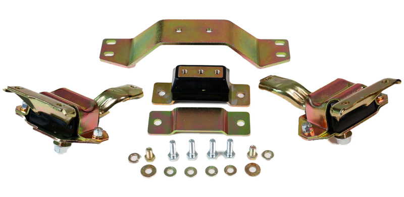Energy Suspension 4.1130G 99-04 Ford Mustang 4.6L V8 Black Motor & Transmission Mount Set - Image 5