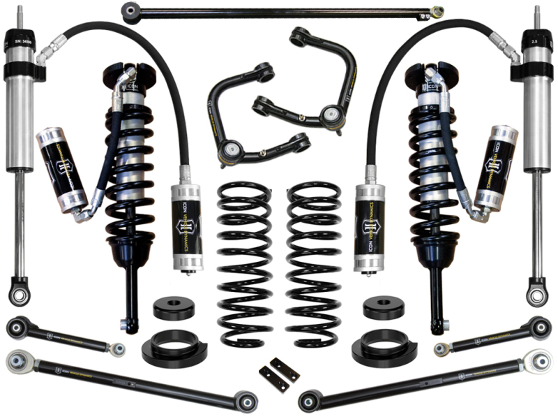 ICON K53176T 03-09 Gx470 0-3.5in Stage 6 Suspension System w/ Tubular Uca