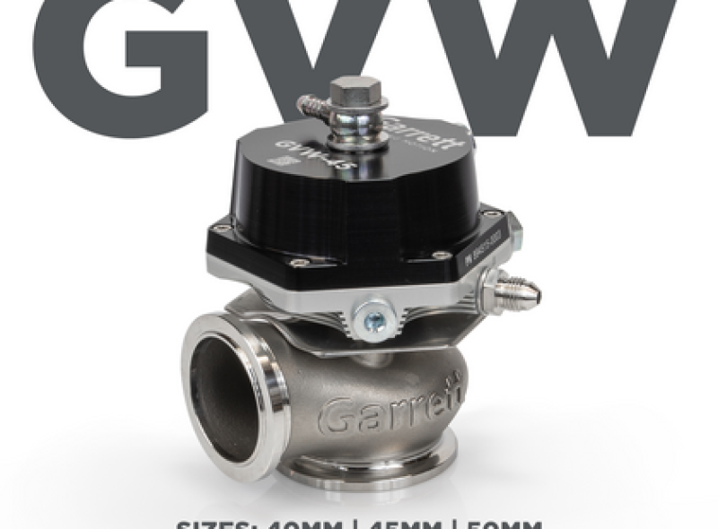 Garrett 908827-0003 GVW-40 40mm Wastegate Kit - Black - Image 2