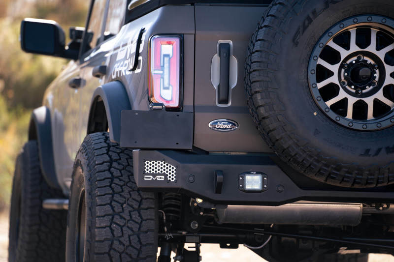 DV8 Offroad RBBR-01 21-22 Ford Bronco MTO Series Rear Bumper - Image 2