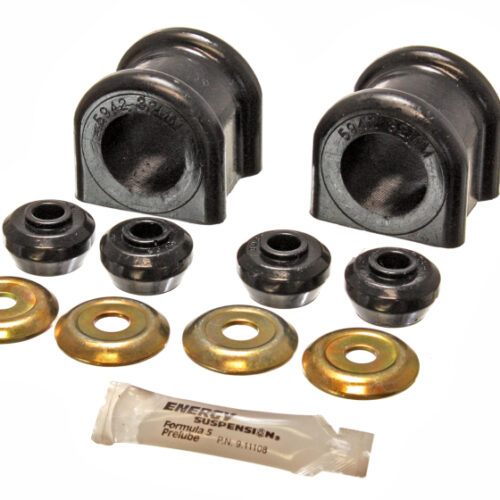 Energy Suspension 2006-08 Dodge Ram 1500/2500/3500 4WD 32mm Black Front Sway Bar Bushing Set - Image 4