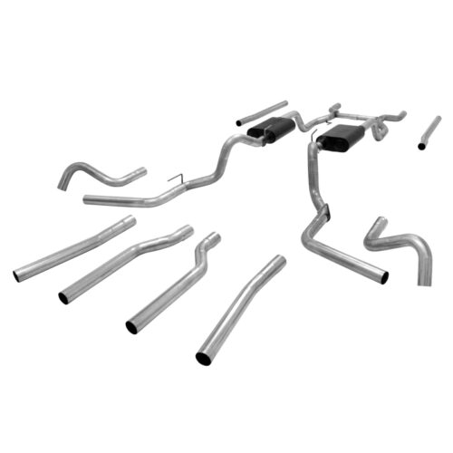 Flowmaster 17654 67-72 GM C10/C15 American Thunder Crossmember-Back Exhaust System - Image 2