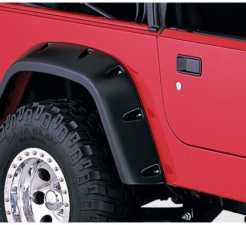 Bushwacker 10917-07 97-06 Jeep TJ Pocket Style Flares 4pc - Black - Image 10