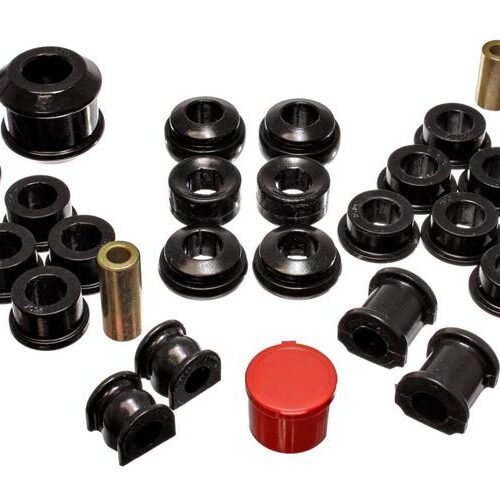 Energy Suspension 16.18111G 02-04 Acura RSX (includes Type S) Black Hyper-Flex Master Bushing Set - Image 3