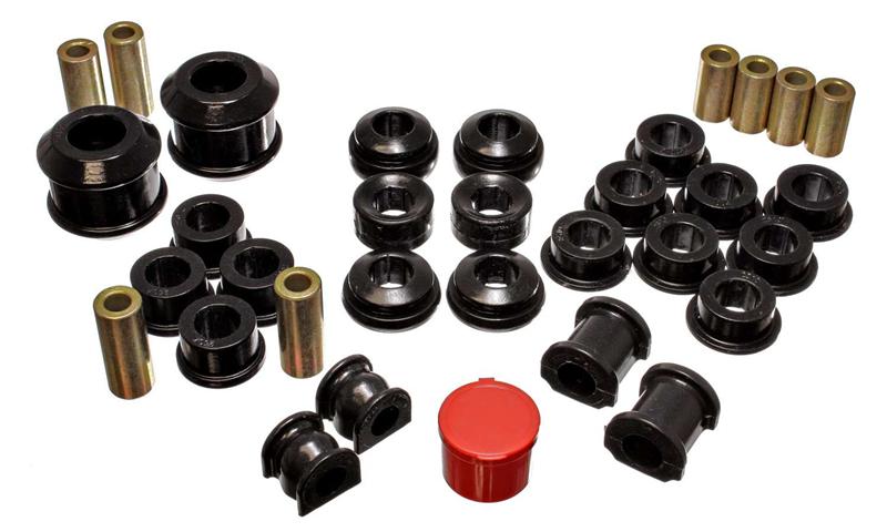 Energy Suspension 16.18111G 02-04 Acura RSX (includes Type S) Black Hyper-Flex Master Bushing Set - Image 3