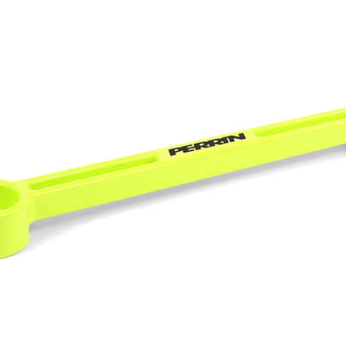PERRIN 02-26 Subaru Impreza/WRX/STI & 13-26 Crosstrek/BRZ/FR-S/GR86/GR86 Battery Tie Down - Neon Yel - Image 3
