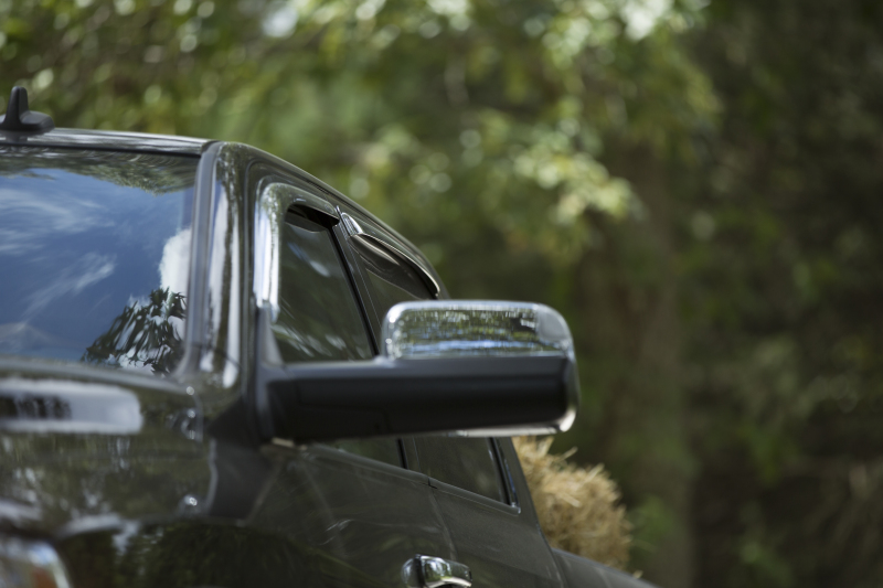AVS 2019 RAM 1500 Crew Cab Ventvisor Outside Mount Front & Rear Window Deflectors 4pc - Chrome - Image 4
