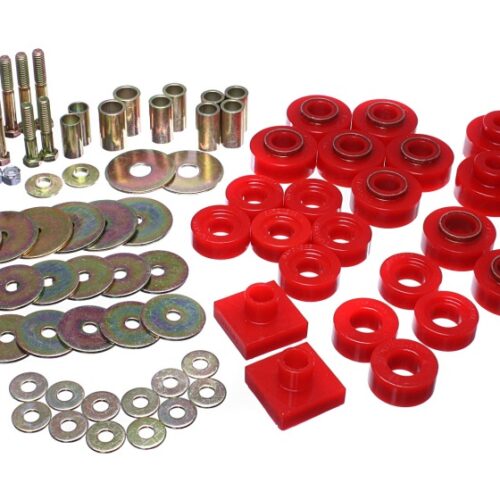 Energy Suspension 3.4161R 68-72 Oldsmobile Cutlass Red Body Mount Set