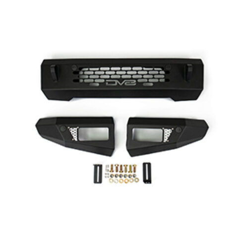 DV8 Offroad FBBR-03 2021+ Ford Bronco Bumper- Accommodates 20in Dual Row Light Bar & (4) 3in Pod Light Mount - Image 10
