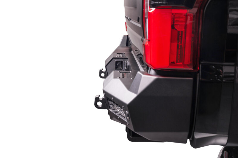 Addictive Desert Designs 23-26 Ford F250/F350/F450 SD HoneyBadger Rear Bumper - Hammer Black - Image 3