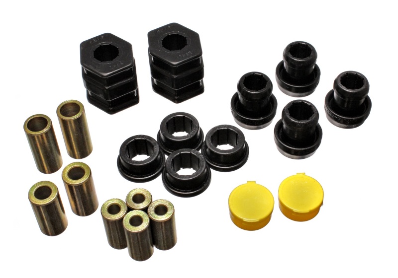 Energy Suspension 16.3114G 96-00 Honda Civic/CRX Black Front Control Arm Bushing Set