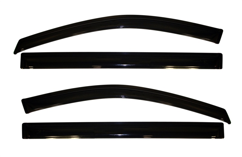 AVS 94251 08-16 Chrysler Town & Country Ventvisor Outside Mount Window Deflectors 4pc - Smoke - Image 4