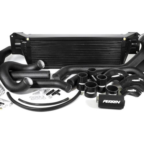 PERRIN 15-21 Subaru WRX/STI Front Mount Intercooler Core + Mounting Beam - Black Core - Image 2