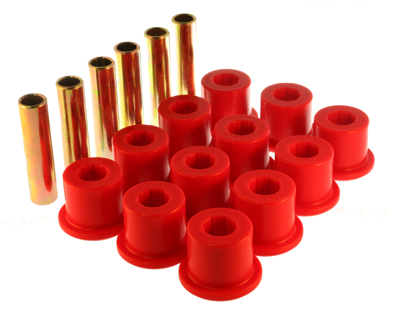 Energy Suspension 3.2106R GM 2 & 4 X Rear Spring Bushing - Red - Image 4