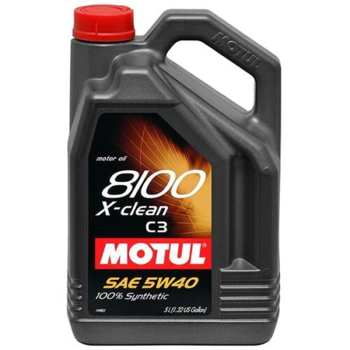 Motul 1L Synthetic Engine Oil 8100 5W40 X-CLEAN C3 -505 01-502 00-505 00-LL04 - Image 3