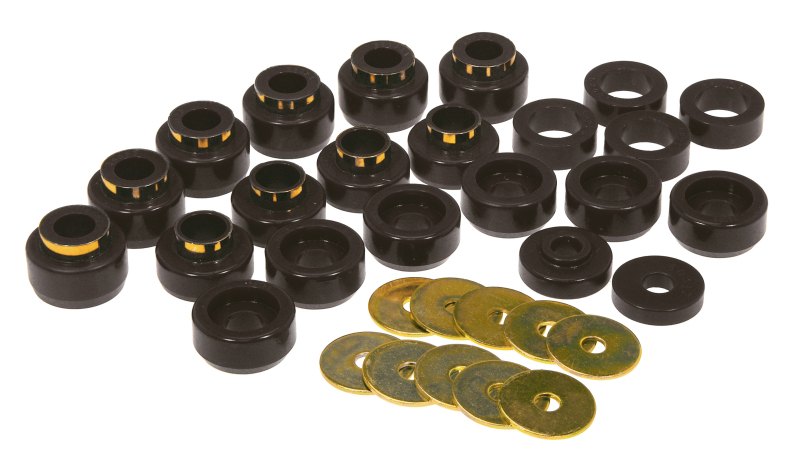 Prothane 1-105-BL 87-96 Jeep Wrangler Body Mount - Black
