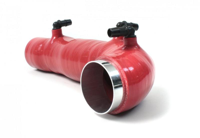 PERRIN 02-07 Subaru WRX / 04-21 STI / 04-08 Forester XT Turbo Inlet Hose - Red - Image 2